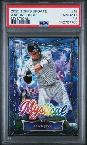 2025 Topps Update Series - Mystical Aaron Judge #MYS-18 PSA 8.5