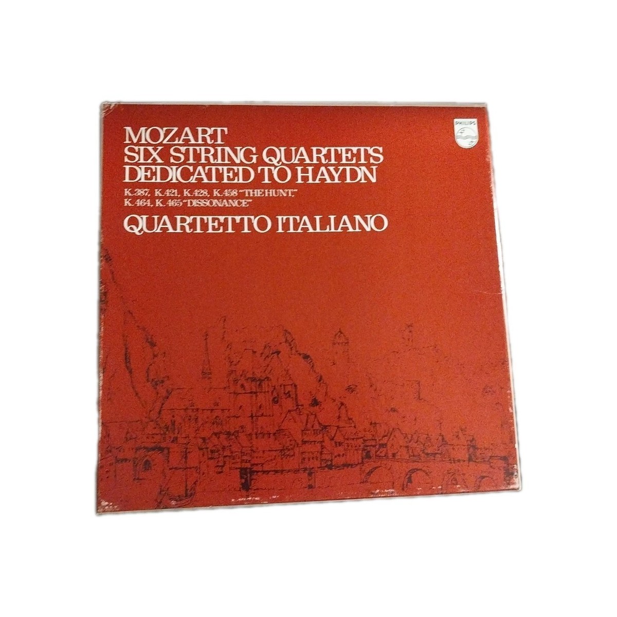 Vintage Boxed Set of Mozart Six String Quartets Dedicated To Haydn