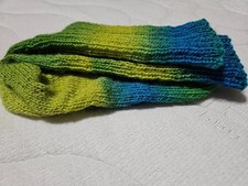 homemade socks, hand knit socks, wool, greens and blues, handmade knit socks