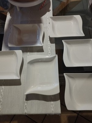 Van Well 5 Schalen Teller 17 x 22 cm 1 Gratis Dazu