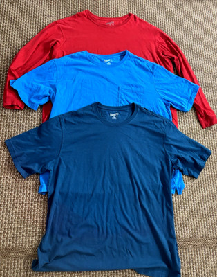Lot Of 3 Duluth Trading Co Relaxed Long Tail T-shirts - 1 LS, 2 SS - 2XL