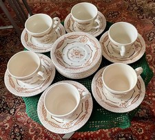 England Kaffeeservice Eit Vintage braun