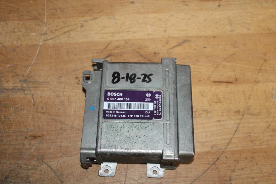 Porsche 928 S4 1989 92861812415 0227400154 unidad de control de encendido unidad de control Foto 2 de 4