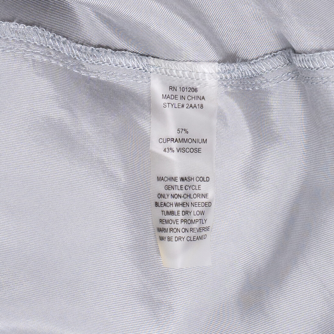 Soft Surroundings Gray Standup Collared Button Up… - image 10