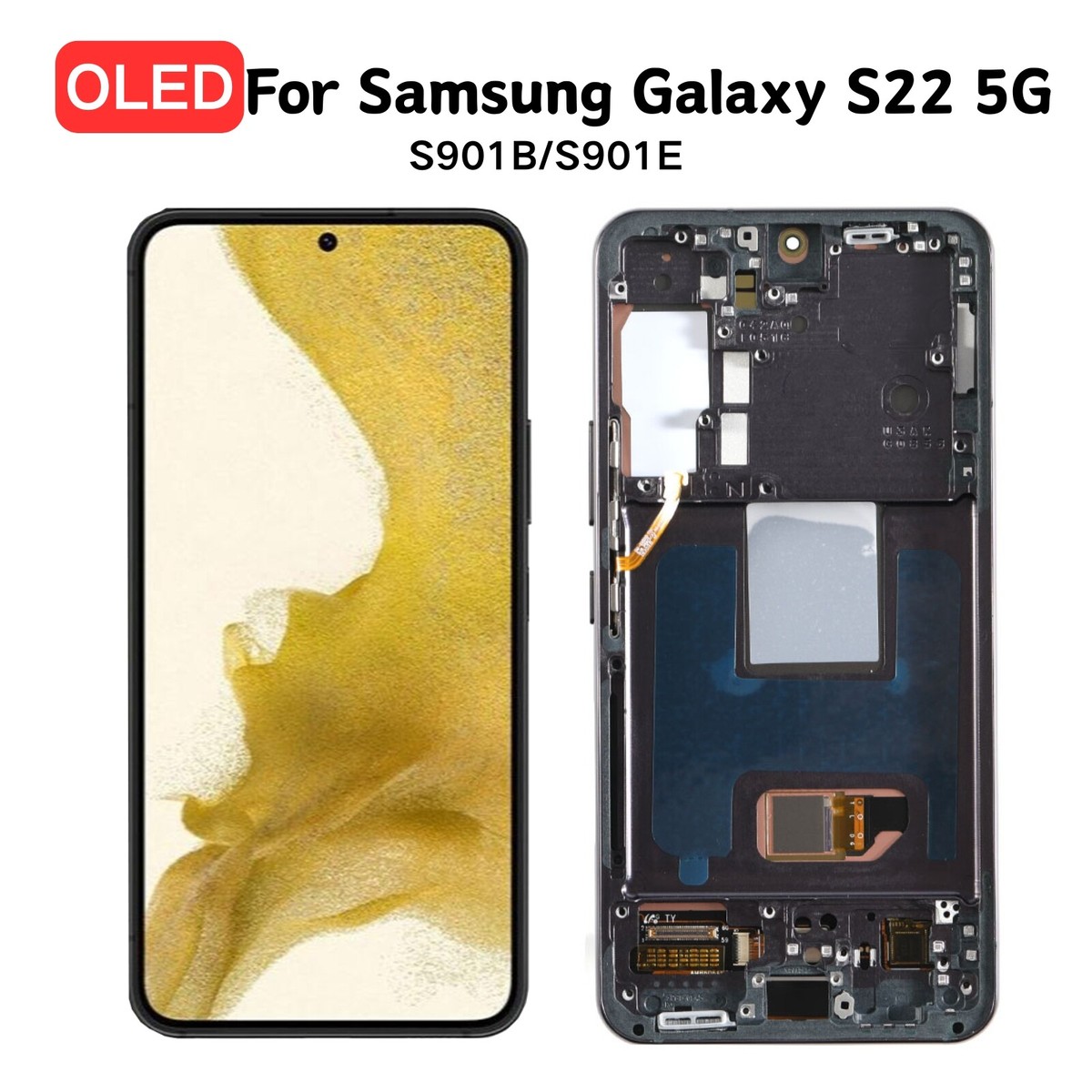 OLED For Samsung Galaxy S22 5G SM-S901B/S901E LCD Display Touch