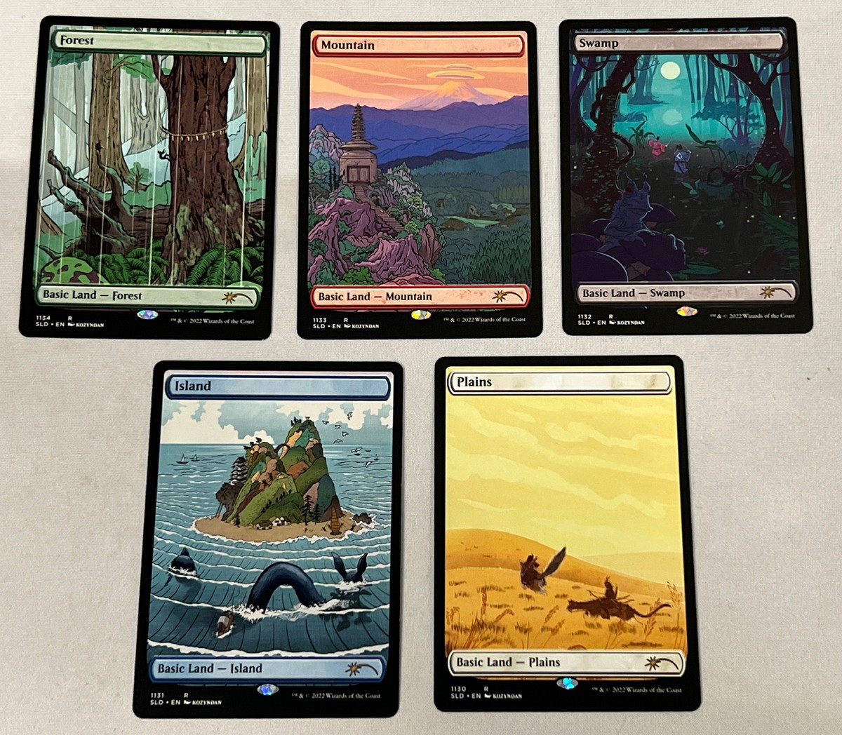 MTG Secret Lair SPECIAL GUEST KOZYNDAN The Lands NON-FOIL MTG Secret Lair SPECIAL GUEST KOZYNDAN The Lands NON-FOIL
