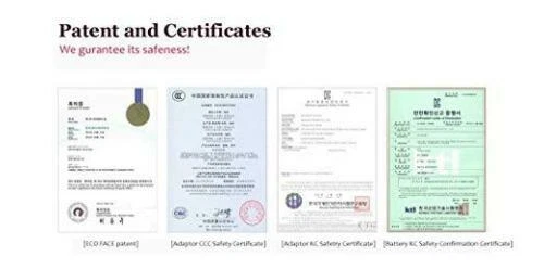 ECO FACE Near-infrared LED Photon Mask for Home Therapy 120 LED lights / Gold - Bild 8 von 9