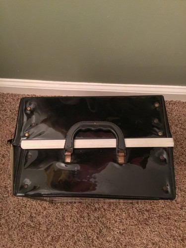 Vintage 1962 Mattel Barbie Doll Trunk Black Carrying Case - Picture 5 of 9