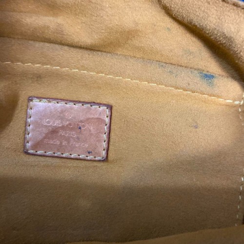 Borsa Louis Vuitton Denim Neo Speedy 30 blu monogramma con manici in pelle - Foto 19 di 19