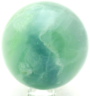 LARGE Marvelous Polished Carved FLUORITE SPHERE Mineral Specimen Marble Orb