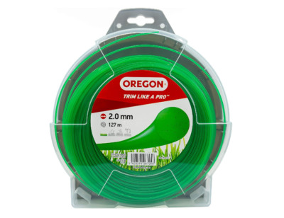 (0.11 /1m) Oregon 69-358-GR Green Line Nylonfaden Rundfaden Mähfaden 2,0mm x127m