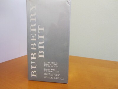 Burberry Brit Summer Edition for Men oz/100 ml Eau De Toilette