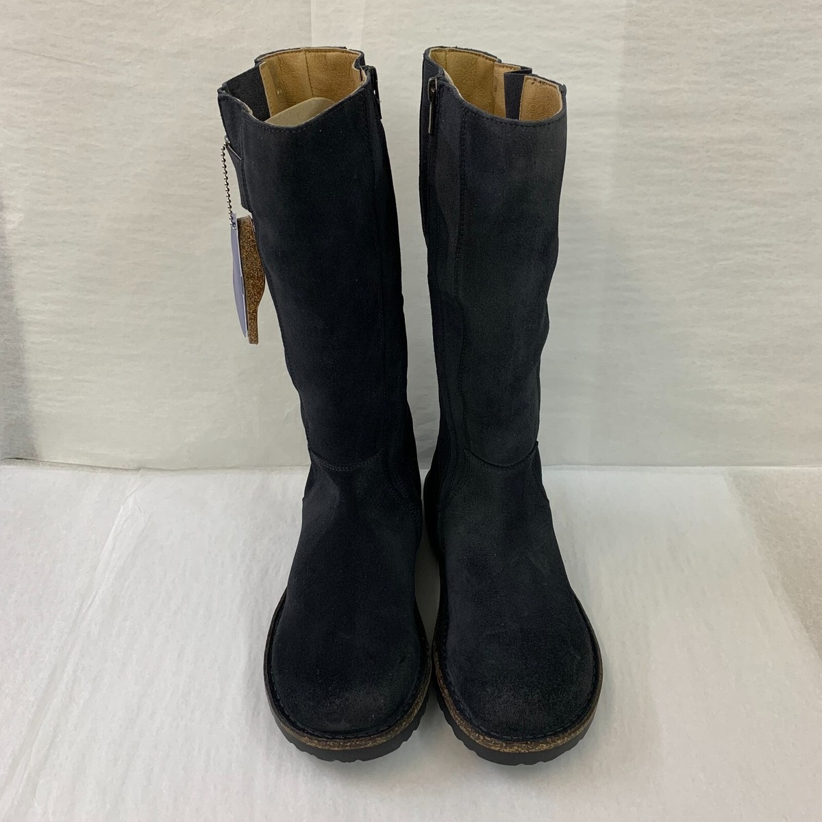 BIRKENSTOCK MELROSE 36 23cm メルローズ 本革 ドイツ Birkenstock New w/o Box Melrose High Graphite Suede Leather