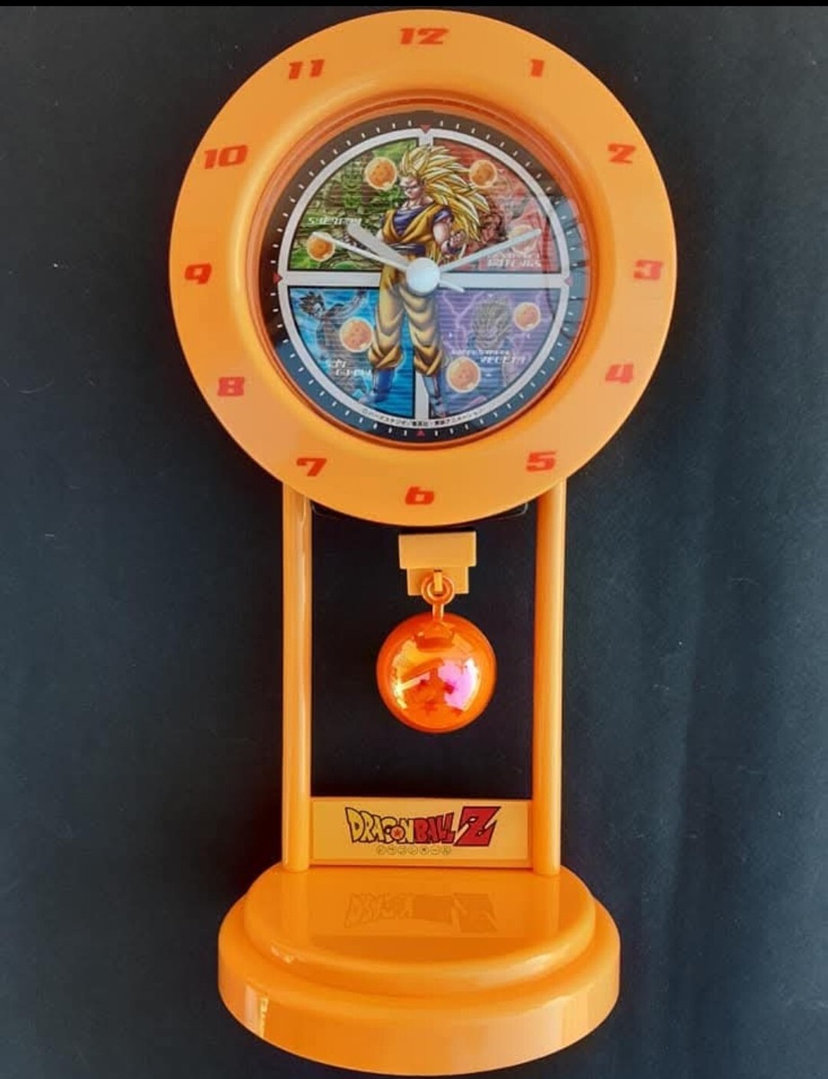 DRAGON BALL Z Goku SSJ3 Pendulum Clock Original Rare!!! | eBay