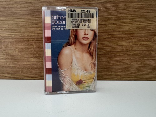 Britney Spears Don’t Let Me be The Last To Know Cassette 9251984 2000 RARE HTF - Picture 2 of 7