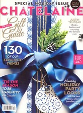 2014  Chatelaine Dec Justin Trudeau Prescription Drug Addiction Keshia Chante