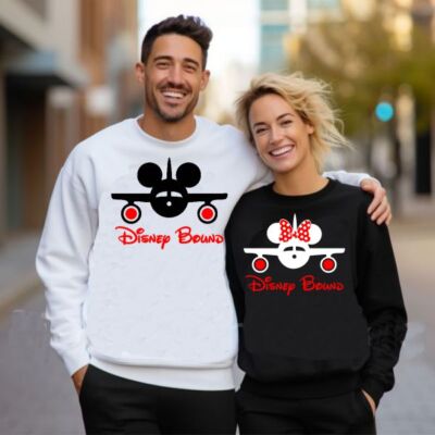 Disney Bound 2026 Pullover, Disney Flugzeug Sweatshirt, Disney 2026 Trip Pulli Oberteil