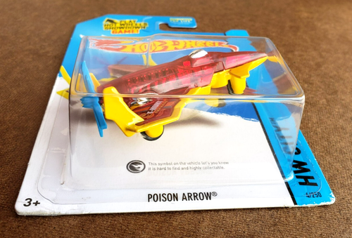 Hot Wheels Poison Arrow 2014 rojo oscuro HW City-2014 HW City Works 1:64 MC1 BFC30 - Imagen 12 de 16