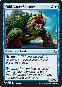MTG - Cold-Water Snapper - Foil, Dominaria