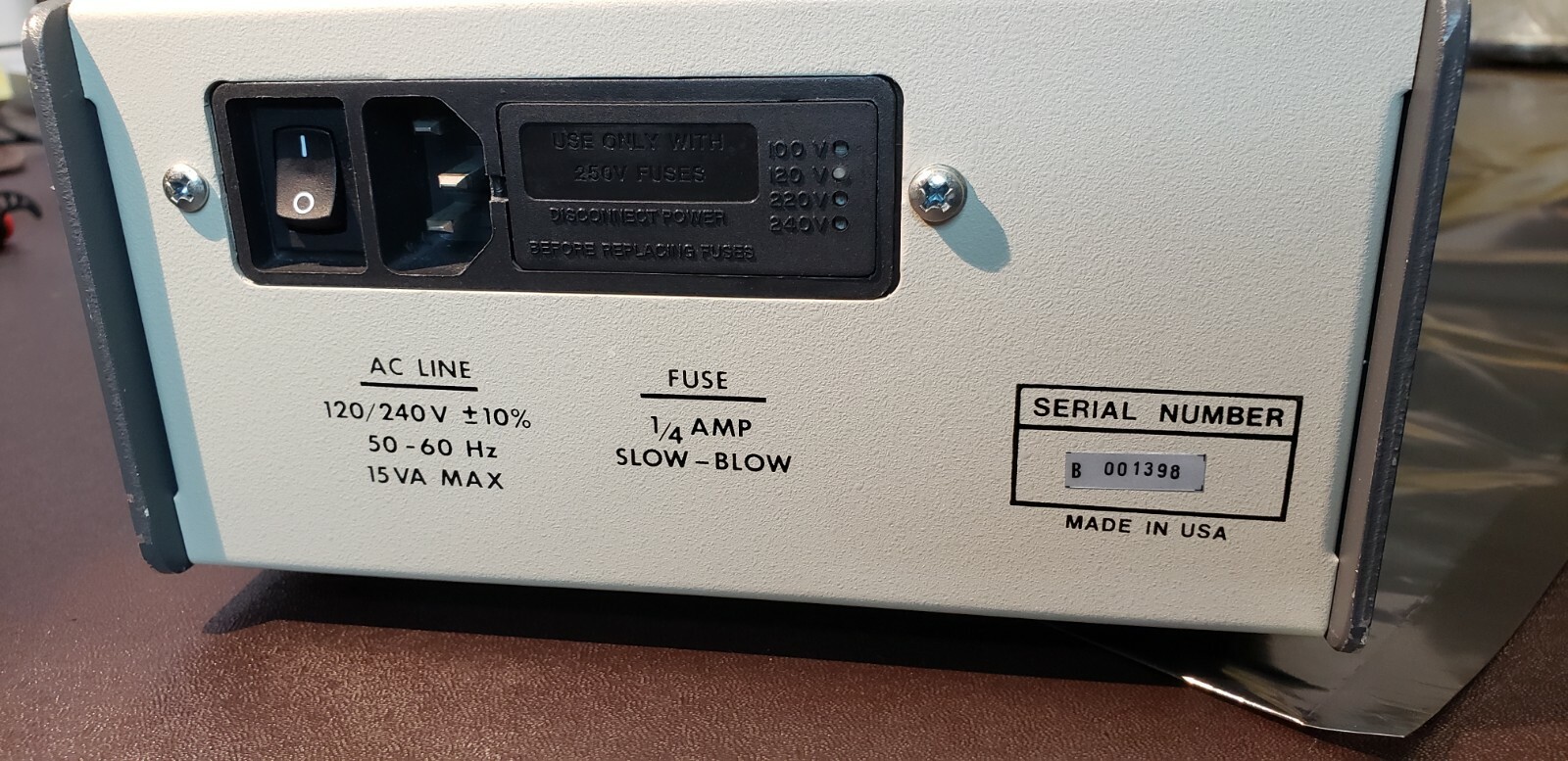 Pind Testers PTI Model 1501 Accelerometer Amplifier Excellent SALE 225