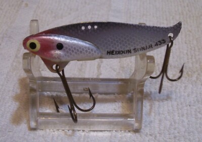 051025 VINTAGE  HEDDON SONAR 433 LURE  2.5''  SS LOT K