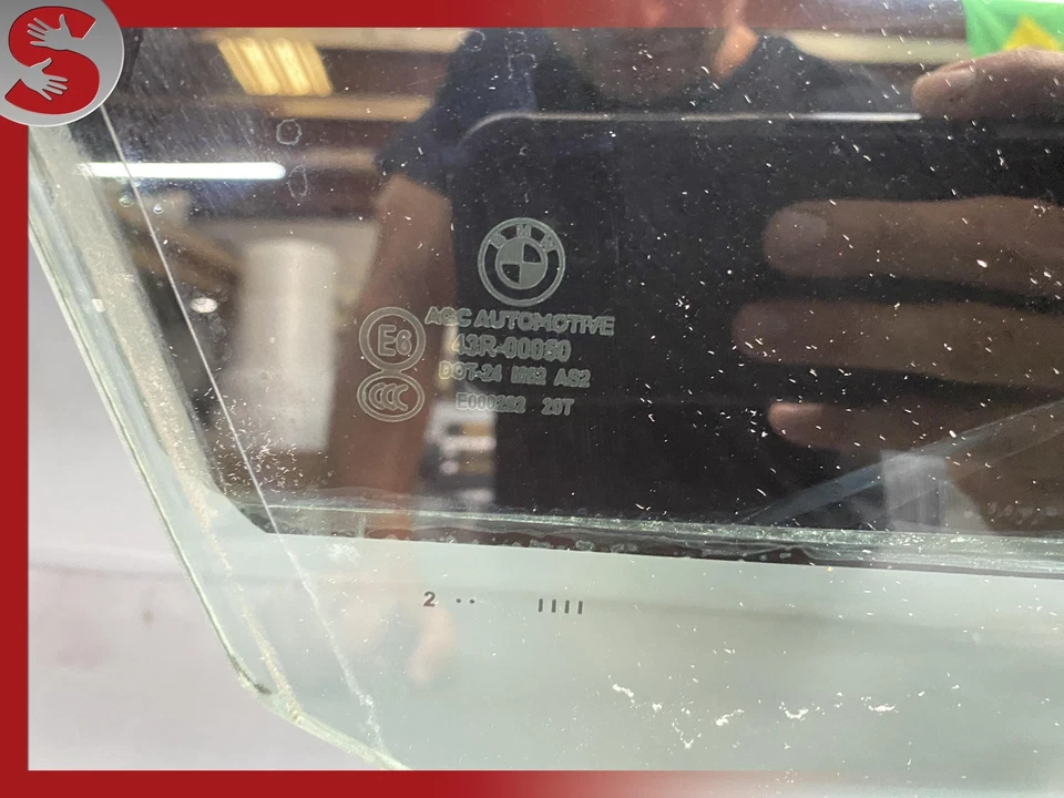 11-16 BMW F10 535i 528i Active Hybrid 5 puerta delantera derecha ventana vidrio OEM Foto 2 de 3