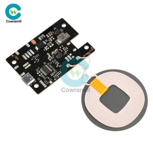 DC 10V-24V 20W Émetteur de charge sans fil de voiture + Module de charge des bobines de type C