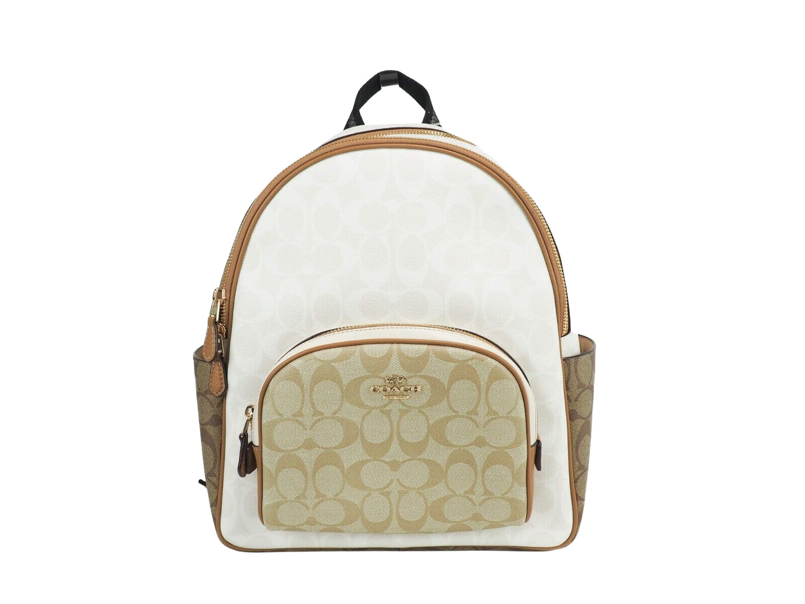 Coach ロゴ入りバックパック CA439 Coach Court Women's Backpack - Chalk White (CA439) for sale online