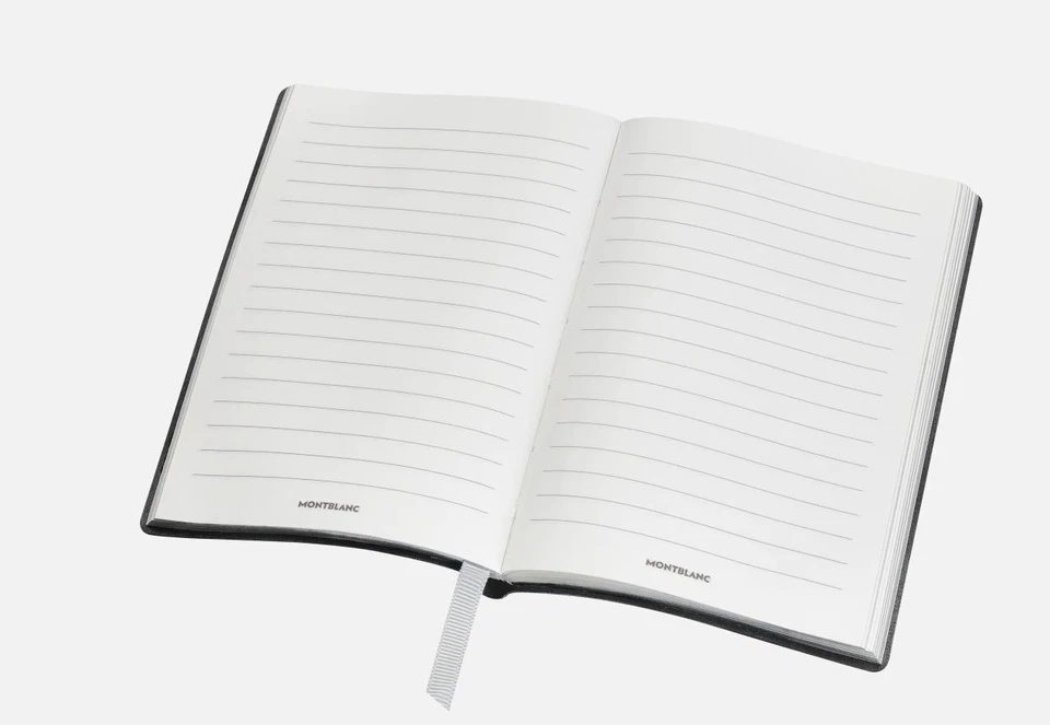 Montblanc Fine Stationery Pocket Notebook #148 Black Lined MB118036 - Image 2 of 3