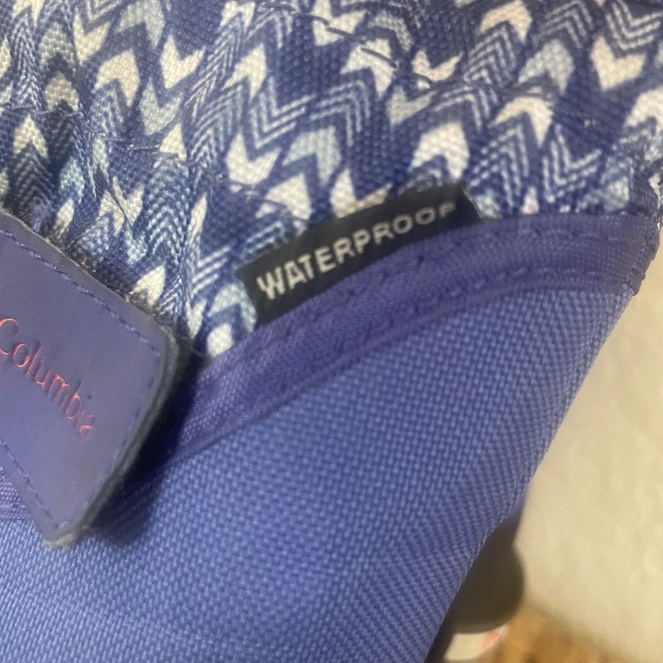 Columbia Niño Pequeño 6 Powderbug Botas de Nieve Púrpura/Azul Forro Negro Invierno Exterior Foto 2 de 4