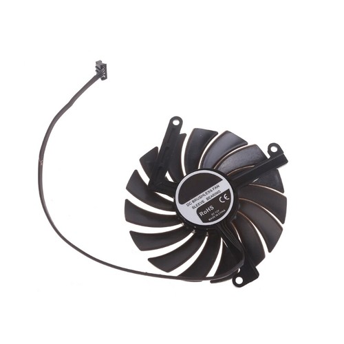Cooler Fan Replacement For INNO3D GeForce RTX3070 LHR 8GB TWINX2 BlackGold - Photo 7/10