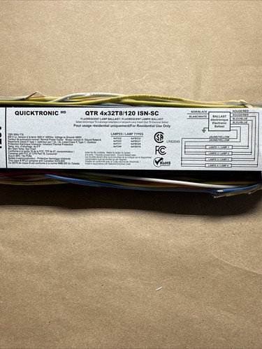 Osram 120V Electronic Ballast QTR 4x32T8/120 ISN-SC - Picture 2 of 3