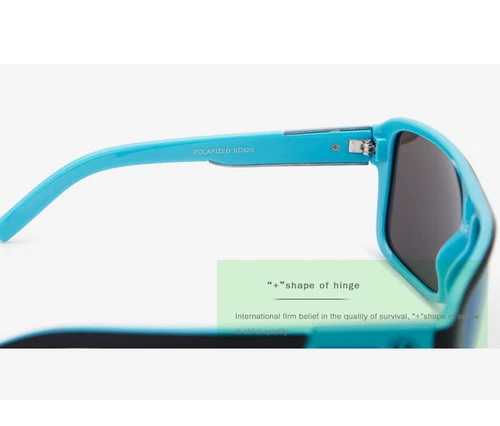 KDEAM Square Sport Polarisierte Sonnenbrille Herren Outdoor Angeln Fahren Brille - Bild 7 von 38