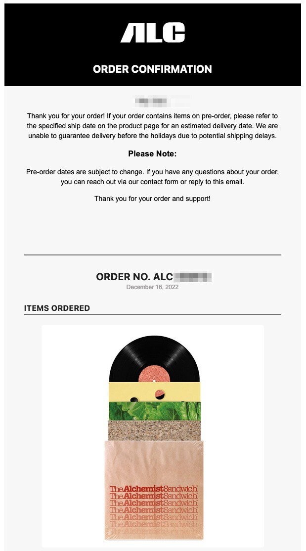 洋楽 The Alchemist - Lunch Meat LP The Alchemist – The Alchemist Sandwich | Releases | Discogs