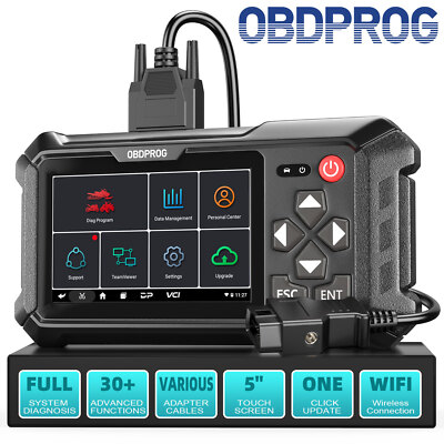 OBDPROG MOTO Motorrad Diagnosegerke Profi KFZ OBD2 Scanner All System ECU Coding