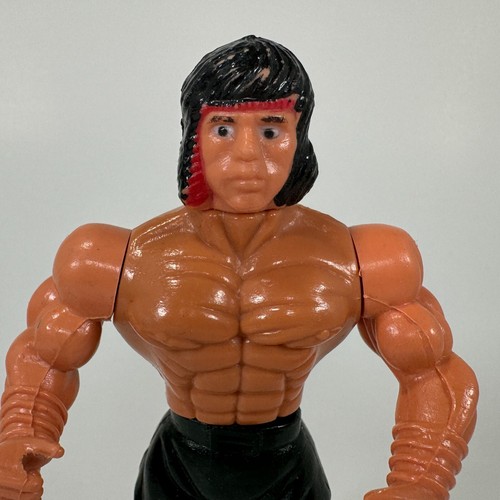 Rambo First Blood Bootleg Action Figure 6” Vintage 80s Sylvester Stallone Rare - Foto 3 di 10
