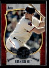 Brandon Belt - 2015 Topps Update First Home Run Silver #FHR-2 Giants