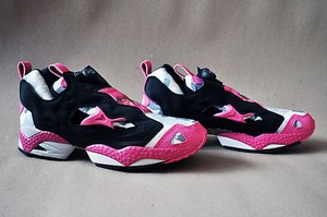Reebok Pump Fury US10 Pink Camo Gris Negro 2006 Hexalite Air | eBay