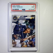 Trent Grisham - 2020 Topps - Base #9 - PSA 9 MINT