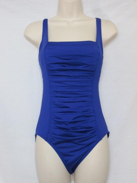 cobalt blue one piece swimsuit