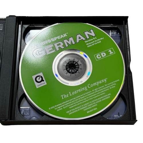 The Learning Company Learn to Speak German ( 4 CD ROM Set) - Picture 5 of 10