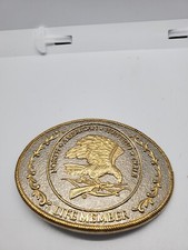 North American Hunting Club Life Member Vintage Belt Buckle