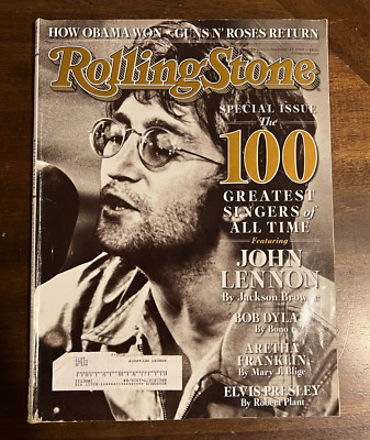 2008 Rolling Stone Magazines - 4 Issues / ACDC, John Lennon, Brad Pitt Vintage