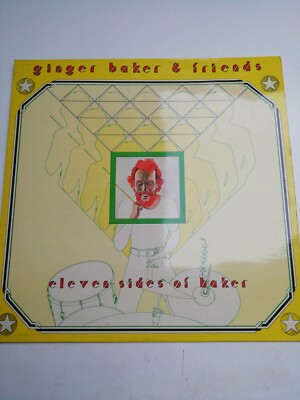 Ginger Baker-Eleven Sides Of Baker-vinyl LP-Mountain records TOPC 5005-VG+/VG