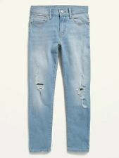 Old Navy Karate Flex Max Built In Slim Taper Denim Jeans Boys 6 Blue Wash New