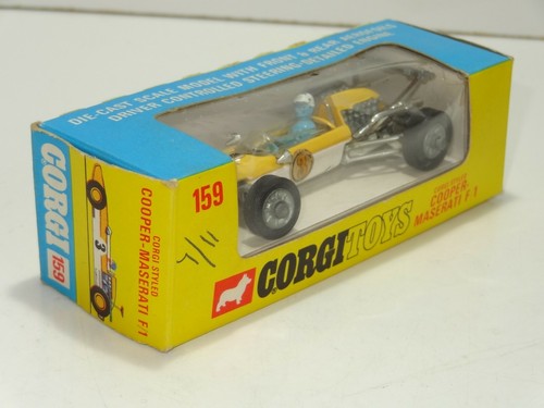 Corgi 159 COOPER MASERATI F1 RACING CAR - (326) slimline box - Picture 8 of 9