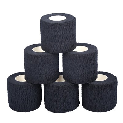Oly Grip: Weightlifting Thumb Hook Grip Cotton Stretch Tape (6 Rolls) 2 inches 