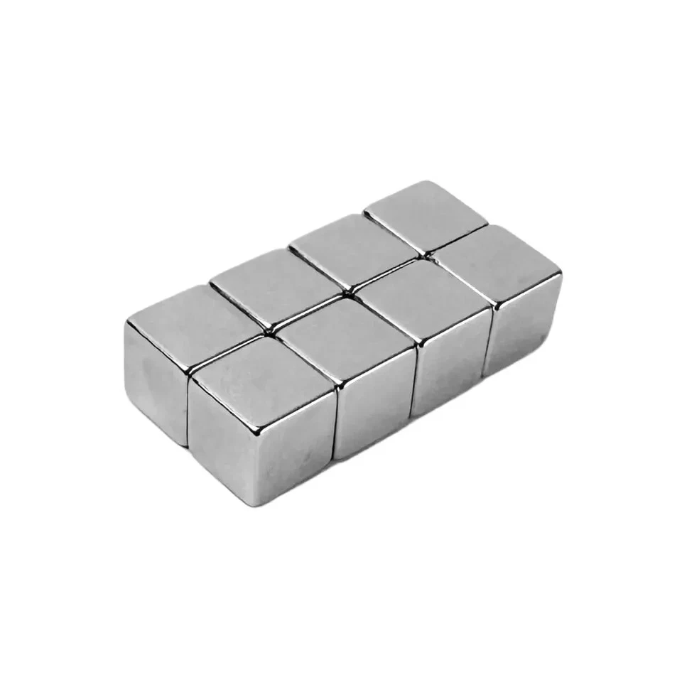 Neodym Magnet 10 x 10 x 10mm Supermagnete hohe Haftkraft Quadermagnet - Bild 4 von 4
