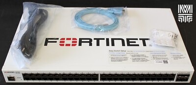Fortinet FS-248D FortiSwitch 48 GE RJ45 + 4 SFP Ports managed rack