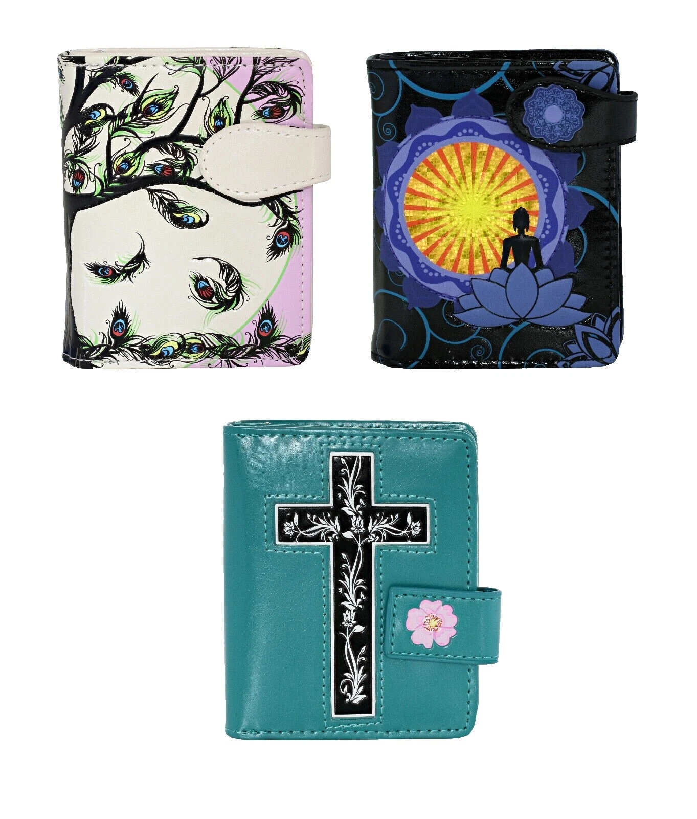 CARTEIRAS femininas Shagwear Multicolorido